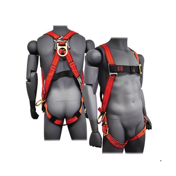 Liberty Line 3-Point Full Body Harness, S/L, Tongue Buckle Legs, 3 D-Rings FAL28001 - main