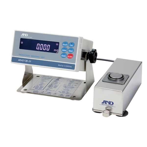 A&D High Speed Production Weighing Sensor 21g x 0.001mg AD-4212B-23 - main