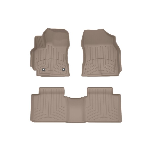Weathertech Tan, Front and Rear FloorLiner HP 4511091-455802IM - main