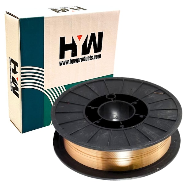 Hyw Products ERCuSi-A Silicon Bronze Copper Mig .030in Welding Wire 10-Pound Spool 17030010 - main