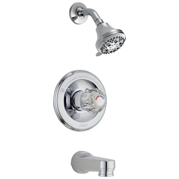 Delta Classic Monitor 13 Series Tub & Shower Trim In Chrome T13422-PD - main