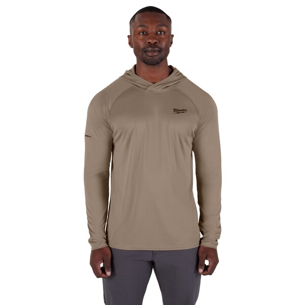 Milwaukee Tool Hoodie, M, Brown, Men's M550N-M - main