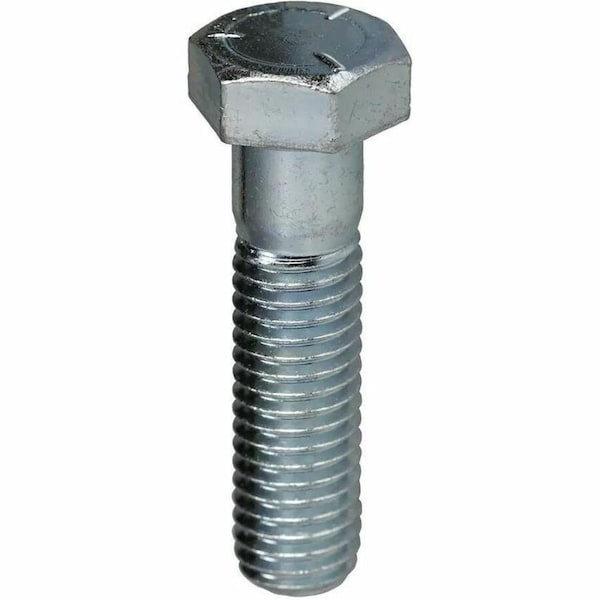 Dottie Grade 5, 3/8"-16 Hex Head Cap Screw, Zinc Plated Steel, 3-1/2 in L, 50 PK 5MB38312 - main