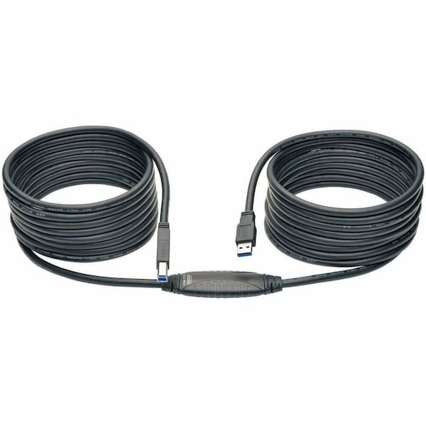 Tripp Lite series 25ft. SuperSpeed USB3.0 A/B Active Device Cable (A Male to B Male) U328-025 - main