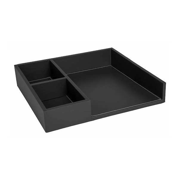 Pressto Valet Reserve Deluxe Coffee Tray, Black PVDCMTL - main