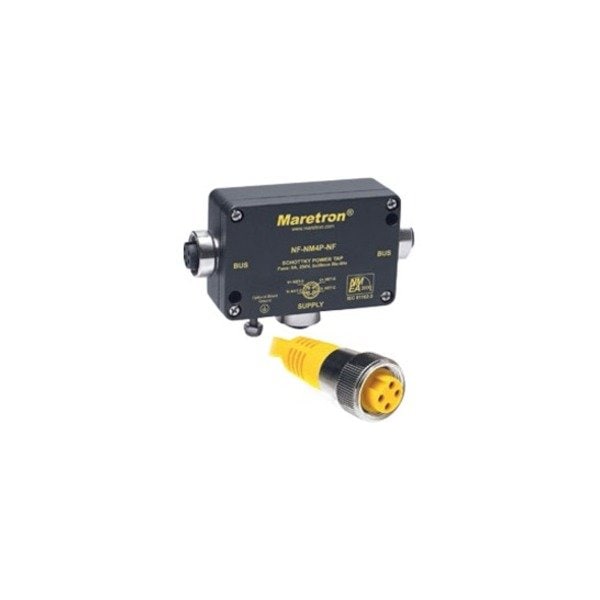 Maretron Mini Powertap Female W/ Fuse & Led Diagnostics NF-NM4P-NF - main