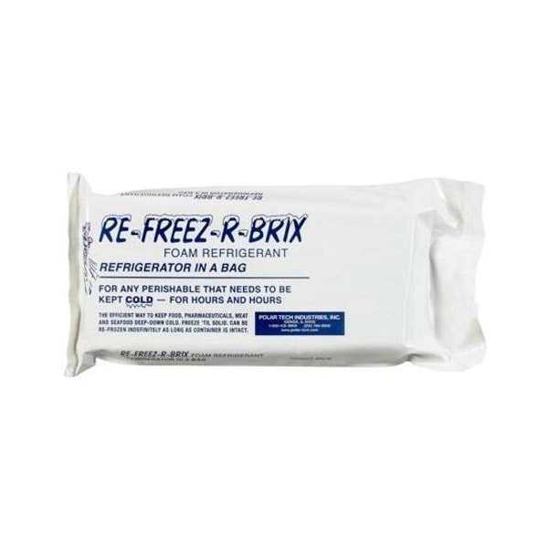 Re-Freez-R-Brix Cold Bricks, 9" x 4" x 1 1/2", White, PK6 RB30 - main