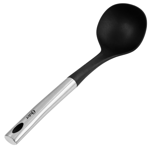 Oster Baldwyn Nylon Ladle Kitchen Utensil with Stainless Steel Handle 126304.01 - main