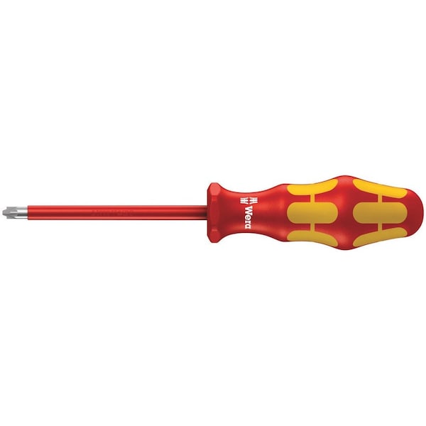 Wera 165 i PZ/S VDE Insulated screwdriver for PlusMinus screws (Pozidriv/slotted), # 2 x 100 mm 5006191001 - main