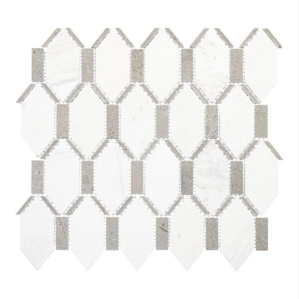 Andova Tiles SAMPLE-Dellary 0.5-in. x 3-in. Novelty Natural Stone Wall & Floor Mosaic Tile SAM-ANDDEL1294 - main