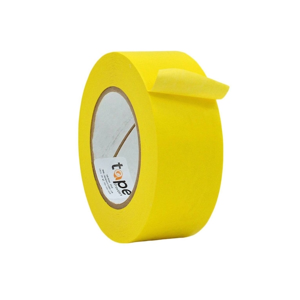 Wod Tape FPTC6 Printable Flatback Tape 4 in. x 60 yds. Yellow, 12PK WOD FPTC6-04000-12-60-YEL - main