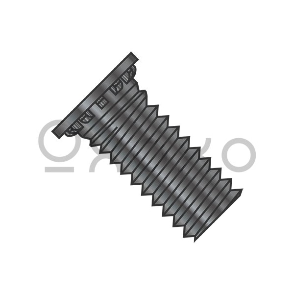 Oxoxo 8-32X3/8 Self Clinching Stud F/T Hardened Steel Heat Treated Black Oxide and Oil, 10000PK 424156 - main