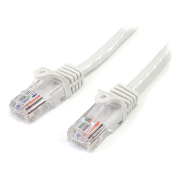 Startech.Com 10FT WHITE CAT5E UTP PATCH CABLE 45PATCH10WH - main