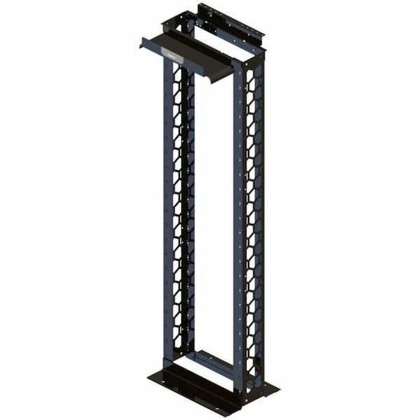 Ortronics MM20, RACK, 6.5" CHANNEL, 7FT, BLACK, MM20706-B - main