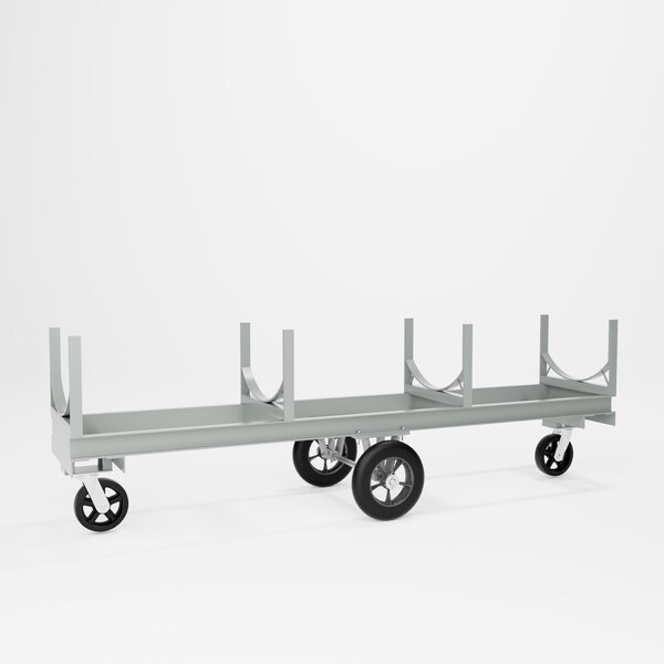 Pucel Cradle Truck, 120 in W x 33 in H, Light Blue CRA-120R - main