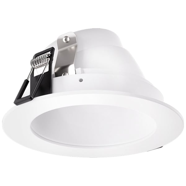 Elco Lighting Pex 3in Canless Round Adjustable Pinhole, Black Reflector with White Trim EKCL3622W - main