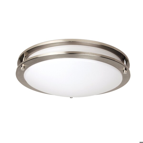 Maxlite FLSH MOUNT ARCHITECTURAL, 16IN, 12/18/24W, 120V ONLY TRIAC, 27/30/35/40/50K WATT CCT SELECTABLE NKL FMA16T12WCSN - main