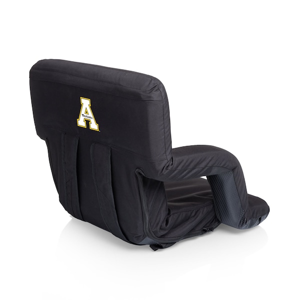 Picnic Time Family Of Brands NCAA App State Mountaineers Ventura Reclining Stadium Seat with Back Support 618-00-179-794-0 - main