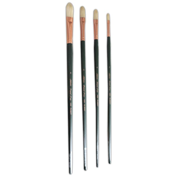 Silver Brush Grand Prix Even Filbert Brushes, 4-Piece Set GP-1076 - main