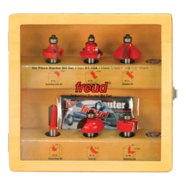 Freud Piece Starter Bit Set (1/2" Shank), 6 91-104 - main