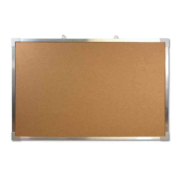 Flipside 24 x 36 Aluminum Framed Cork Board 10310 - main
