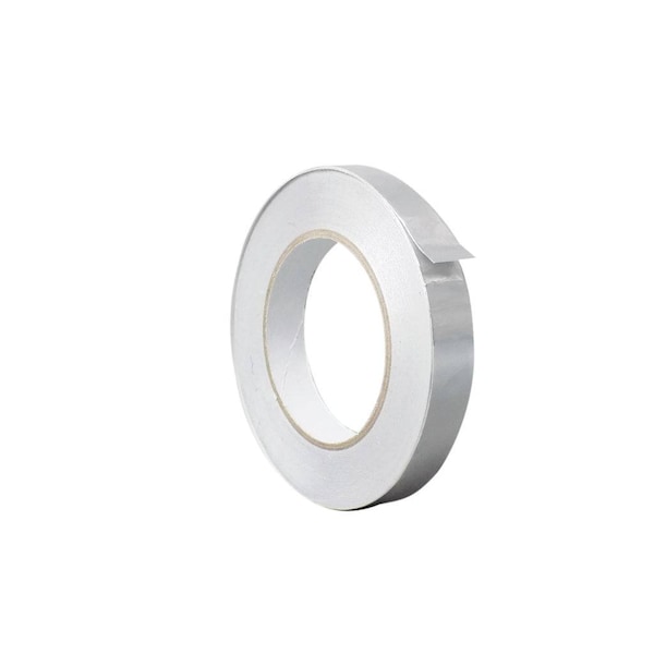 Wod Tape AFT20SW Aluminum Foil Tape Multipurpose for HVAC and Insulation No Liner: 1/2 in. x 60 yds, 72PK WOD AFT20SW-00500-72-60-SIL - main