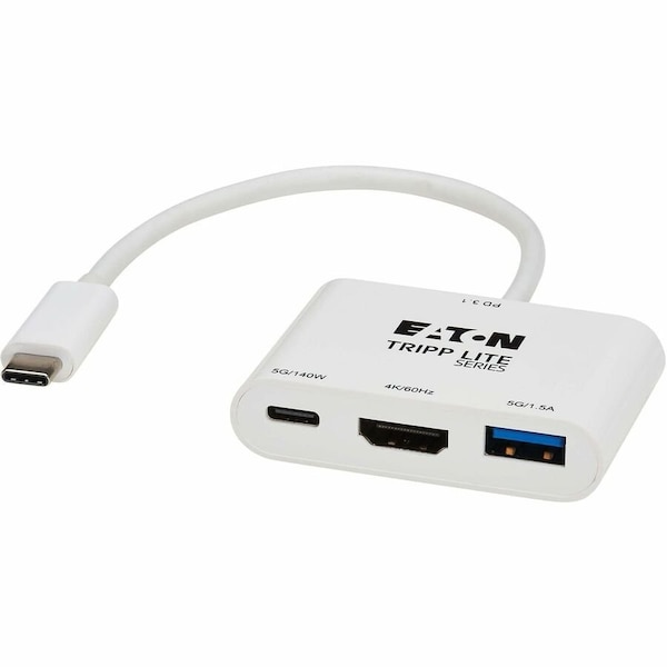 Eaton TRIPP LITE SERIES USB C MULTIPORT ADAPTER 4K60HZ HDMI, USB-A/USB-C HUB USB 3.2 G U444-06N-H4U-C3 - main