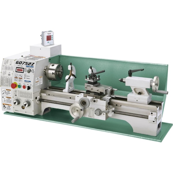 Grizzly 10" x 22" VS Benchtop Lathe with 2-Axis DRO G0752Z - main