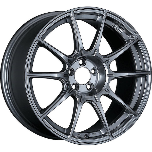 Fiesta XA18850-4405GDK GTX01 18 x 8.5 5 x 114.3 44 mm Offset Wheel, Dark Silver FI2009903 - main