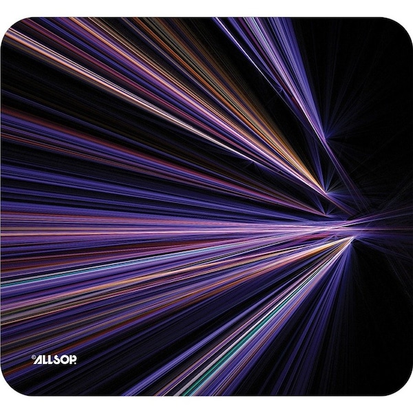 Allsop NatureSmart Image Mousepad - Tech Purple Stripes - (30600) 30600 - main