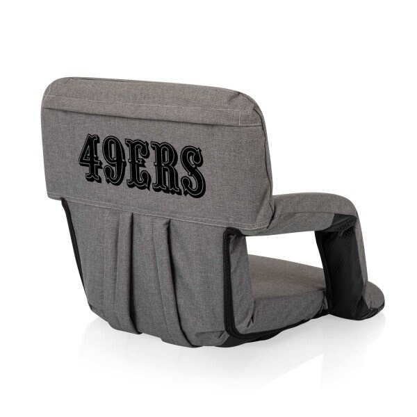 Picnic Time Family Of Brands NFL San Francisco 49ers - Ventura Portable Reclining Stadium Seat 618-00-105-274-2 - main
