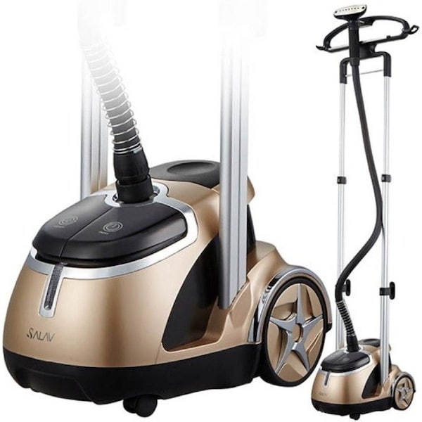 Salav Dual Bar Garment Steamer with Accessories in Gold GS49-DJ GOLD - main