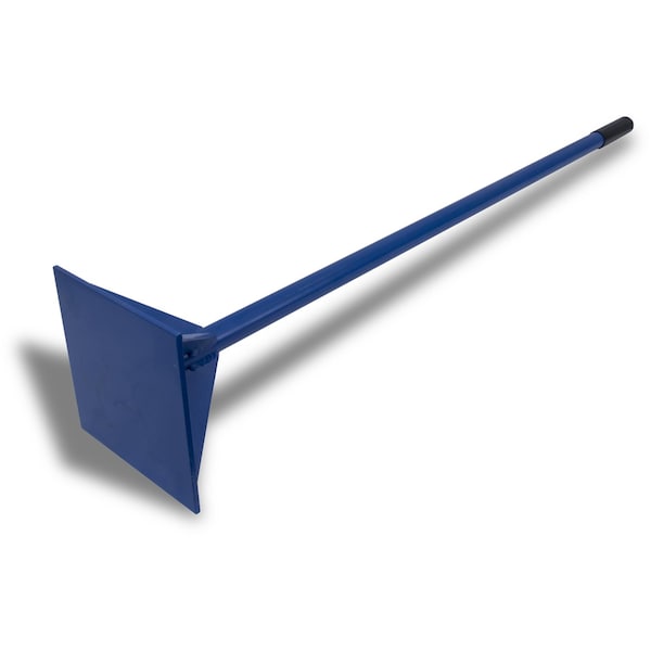 Marshalltown 8 in x 8 in Welded Dirt Tamper, 48 in Steel Handle, Rubber Grip, Hand Tamper RED700346 - main