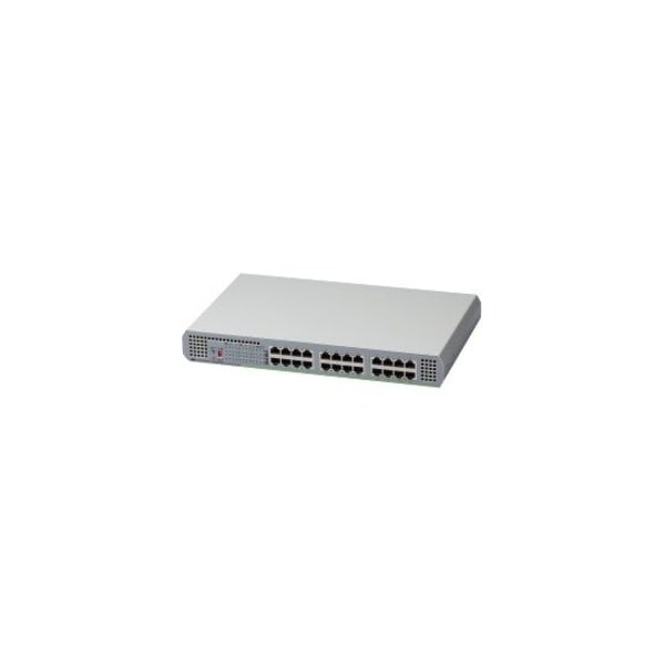 Allied Telesis 24-port 10/100/1000T Unmanaged Switch with Internal PSU AT-GS910/24-10 - main