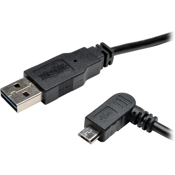 Tripp Lite USB Reversible 2.0 Cable, LA, MicroB, 6ft UR050-006-LAB - main