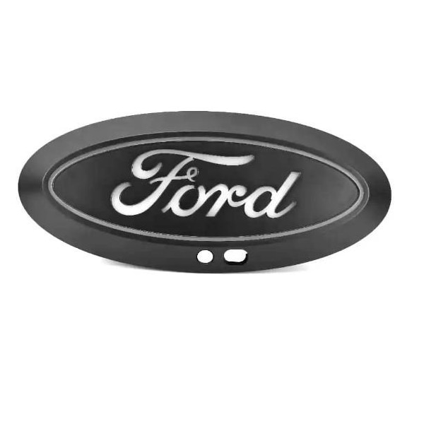 Putco Emblems, Licensed FORD Logo; White LED; Grille; Black; With Camera Cutout; IP69K Rated; Plug And 92602 - main