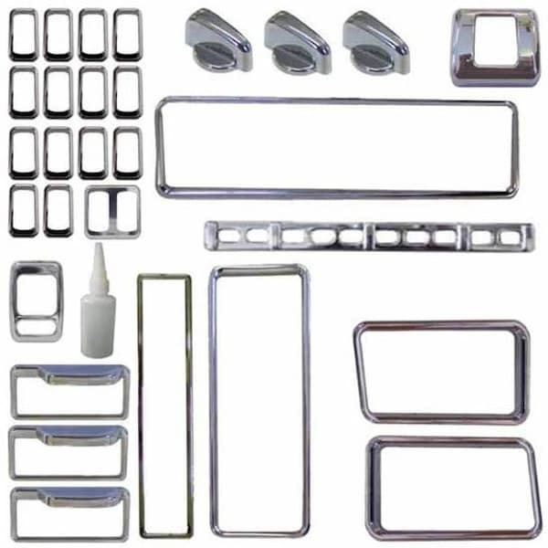 Ilc Replacement For Freightliner Coronado Year 2003 Full Dash Kit 31 Piece WZ-ES1G-E - main