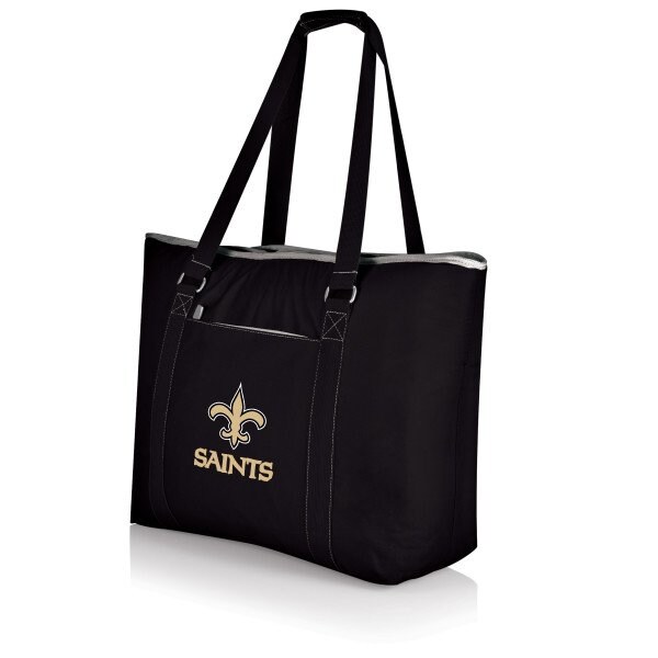 Picnic Time Family Of Brands New Orleans Saints - Tahoe XL Cooler Tote Bag, (Black) 598-00-175-204-2 - main
