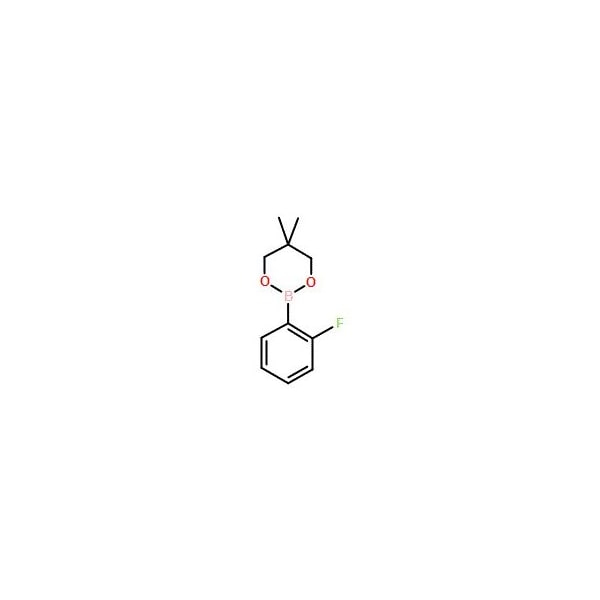Ak Scientific 2-(2-Fluorophenyl)-5, 5-dimethyl-1, 3, 2-dioxaborinane (1g), CAS 346656-39-1 4200AB-1g - main