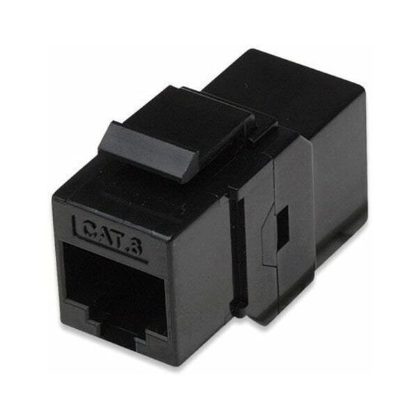 Intellinet Network Solutions Cat6 Rj45 In-Line Keystone Jack Coupler 504898 - main