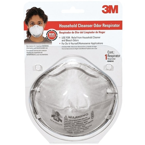 3M TEKK Protection Disposable Respirator, R95 Filter Class 8246HA1-1 ...