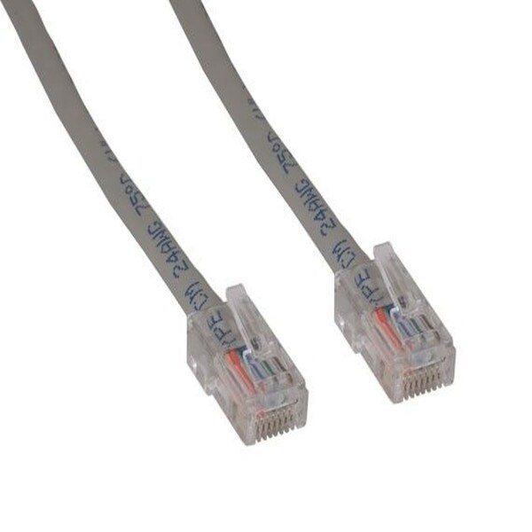 Sanoxy 7ft Cat5e 350 MHz UTP Assembled Ethernet Network Patch Cable, Gray SNX-CBL-LDR-C5102-3007 - main