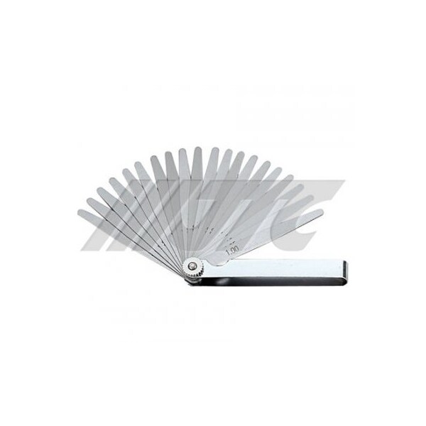 Jtc Auto Tools 20 Piece Feeler Gauge, Sharped, Length: 100 mm, Width: 10 mm 4288 - main