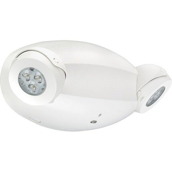 Lithonia Lighting Emergency Light, LED, 9.6 V DC, 13-3/8 in. Length, 11 in. Width ELM6L UVOLT LTP SDRT - main