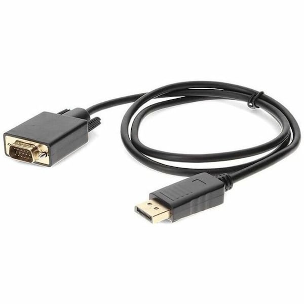 Add-On 5-PACK 3FT (1M) DISPLAYPORT TO VGA ADAPTER 1920X1200 DP TO VGA M/M DISPORT2VGAMM3B-5PK - main