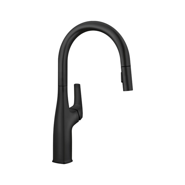 Blanco Rivana Pull-Down 1.5 GPM, Matte Black 443020 - main