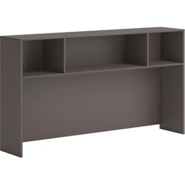 Seatsolutions 72 in. Desk Hutch with No Doors, Slate Teak SE3199946 - main