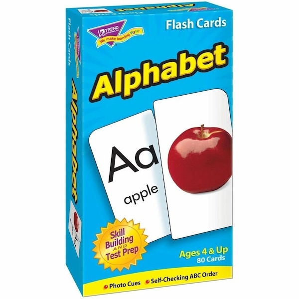 Trend Enterprises Alphabet Skill Drill Flash Cards T53012 - main