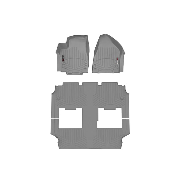Weathertech Grey, Front and Rear Floorliners 4616621-469453 - main
