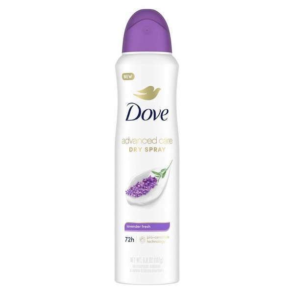 Dove Advanced Care Lavender Fresh Antiperspirant Deodorant Spray, 3.8 Ounce, 12PK 69672926 - main